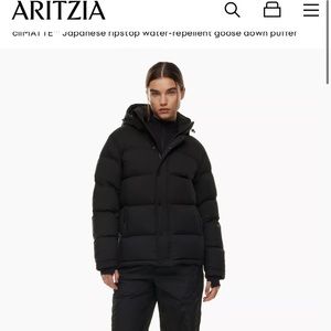 Aritzia Super Puff black size large